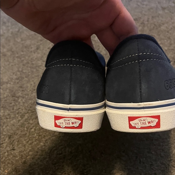 Vans Men's Dark Blue and White Sneakers Rowley ultra Cush - Picture 4 of 6